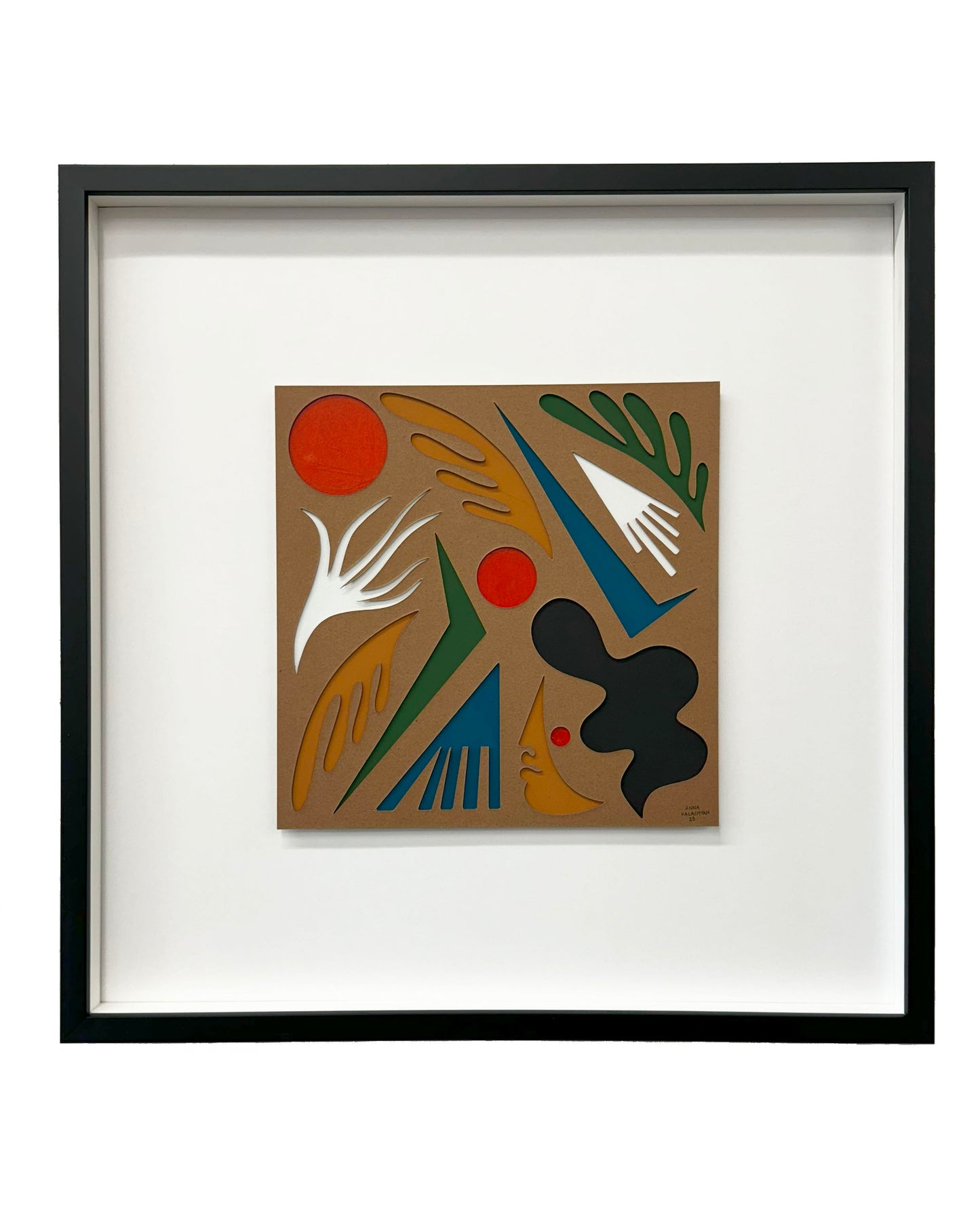 Pieces No. 59 -20x20