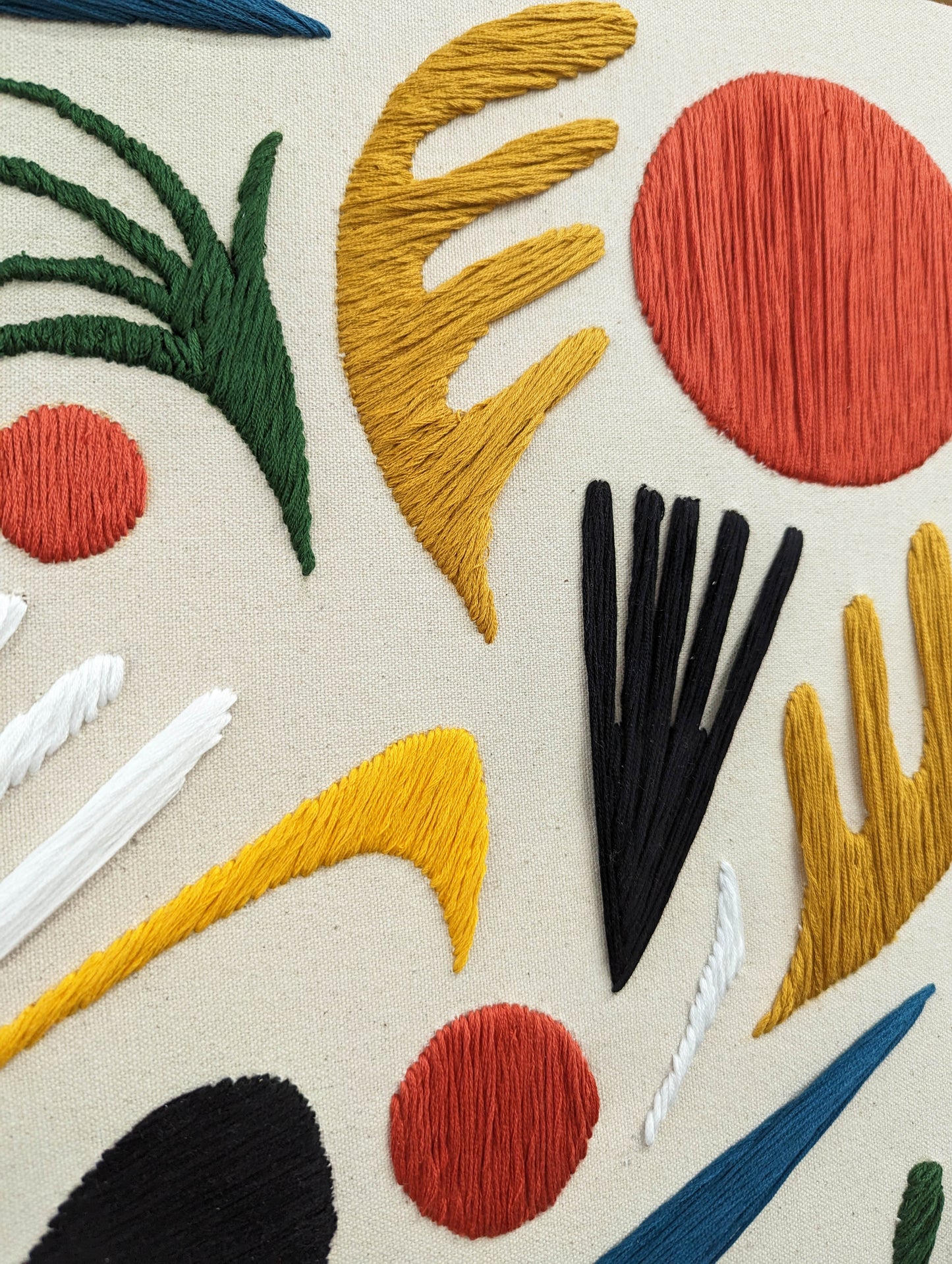 Pieces No. 45 - Embroidered