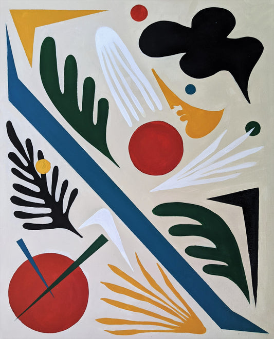 Pieces No.9, 20x16